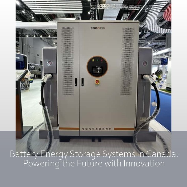 Battery Energy Storage Systems in Canada: Powering the Future with Innovation